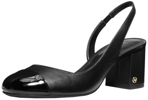 Michael Kors Women’s Perla Flex Sling Pump, Black, 6.5