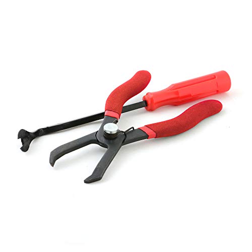 AFA Tooling 30 Degree Push Pin Removal Pliers and 9 Inch Fastener Removal Tool - Thumbnail 5