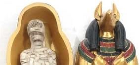 Puckator Anubis Sarcophagus with Mummy - Home Living Room Decoration - Gifts For Men Women, Multicolour, Length 13.5cm - Image 5