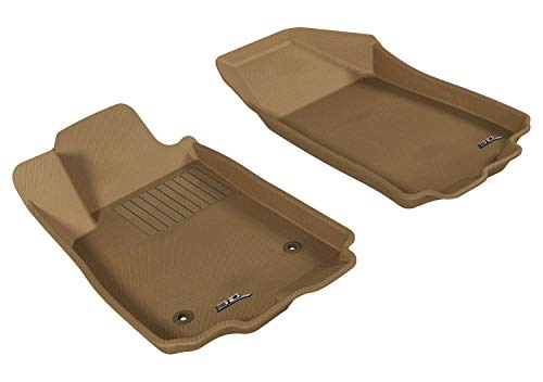 3D MAXpider Front Row Custom Fit All-Weather Floor Mat for Select