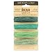 Green Blue and Pink Hemp Twine Mix 20lb Test 1mm Diameter 12 Colors 360 Feet of Cord