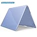 IBENZER MacBook Air 13 Inch Case Old Version 2010-2017, Soft Touch Hard Case Shell Cover with Keyboard Cover for Apple MacBook Air 13 A1369 A1466 NO Touch ID,Serenity Blue,MMA1301SRL+1