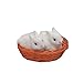little deer Doll Accessories Bunny Pet House Bed Hair for 18 inch Girl Baby (Rabbits)