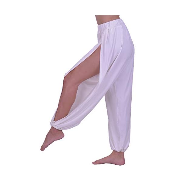 LOFBAZ High Slit Yoga Harem Pants for 