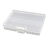 uxcell Hard Plastic AAA Battery Storage Box