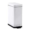 JenLn Container met recycling roestvrij staal 10L capaciteit afvalemmer binnenkantoor restaurant hotel keuken wit…