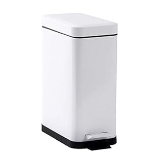 JenLn Container met recycling roestvrij staal 10L capaciteit afvalemmer binnenkantoor restaurant hotel keuken wit…