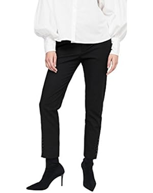 Women's Buttom Cotton Trousers