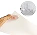 Sterling Shelf Liners Value Pack Rigid Non-Adhesive Shelf Liner, Wall Cabinet (6PK): 10.65” X 34.31” -Transparent Clear