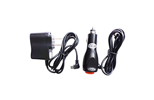 MaxLLToâ„¢ car Charger + AC/DC Power Adapter For Garmin VIRB Elite 010-01088 Action Camera