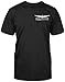 Honda Mens Goldwing Custom Collection Short-Sleeve T-Shirt/Tee, Black, Large