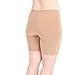 Undersummers Classic Shortlette: Rash Guard Slip Shorts (X-Large, Beige)