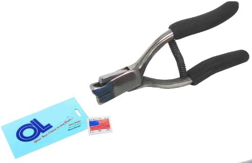 American Made Long Handle Badge Slot Hole Punch does Plastic Cards
