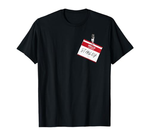 Hello My Name Is STANLEY Funny Halloween Name Tag Custome T-Shirt