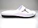 Nike Jordan Men's Jordan Super.Fly Team Slide White/Gym Red/Black Sandal 9 Men US
