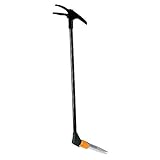 Fiskars 36 Inch Long-Handle Swivel Grass Shears (92107935J), Black/Orange