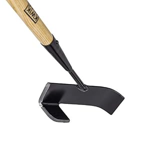 Kwik Edge Tool – Garden Edger Weeder – Soil Cultivator – Hoe Long Handle Grass Flower Backyard Gardening Tool