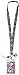 Disney 25322 Alice in Wonderland Cheshire Cat Lanyard, One Size, Multicolor