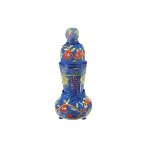Yair Emanuel Travel Shabbat and Havdalah Set with Pomegranates Design by World Of Judaica