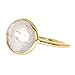 Moonstone 18k Gold Clad Wholesale Gemstone Round Ring