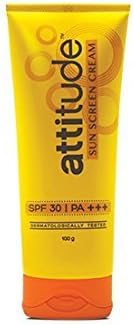Amway Attitude Sun Screen Cream WITH SPF 30 & PA+++ (100 g)