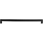 Top Knobs M1840 Nouveau III Collection 12" Square Bar Pull, Flat Black