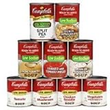 Campbells Ready To Serve Low Sodium Vegetable Soup - 7.25 oz. can, 24 per case