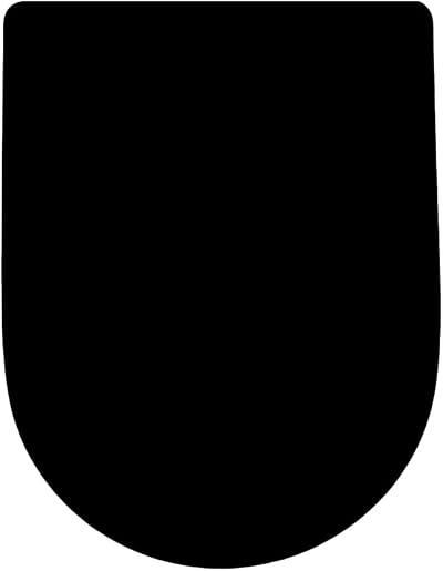 AQUALONA Premium Thermoplastic Toilet Seat D Shape Soft Close Sage