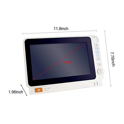 zorvo 10 Inch Portable Patient Monitor with 6 Standard Parameter - Thumbnail 4