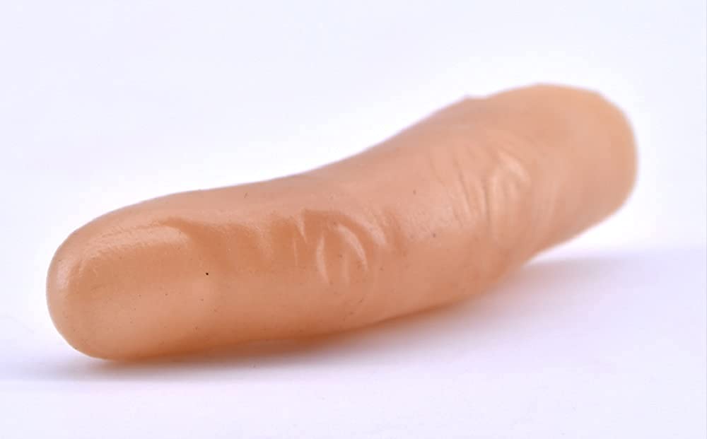 Comedy Magic trick - Sixth Finger (Medium) Magic Rubber Thumb Magic Tricks Vanish Appear Silk Magie Stage Close Up Gimmick Props Comedy