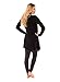 Barefoot Dreams Women's CozyChic Lite Calypso Wrap (Black, Small / Medium)