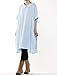 Mordenmiss Women's Doll Collar Casual Sleeveless Top With Big Pockets XL Style 1-Light Blue