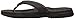 New Balance Women's JoJo Thong Sandal, Black, 9 M US