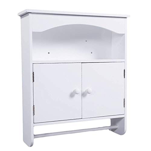SHUTAO Bathroom Wall Cabinet White