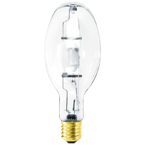 Sylvania SYL64036 M400/U/ED37 Clear Metal Halide Lamp, ED37 Mogul Screw (E39), 400W, 4000K