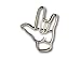 I love you hand sign Cookie Cutter