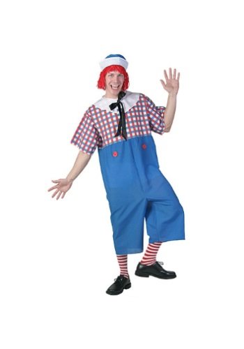 Raggedy Andy Costume - Standard - Chest Size 33-45