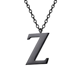 PROSTEEL Initial Pendant Jewelry 20 Inch Letter