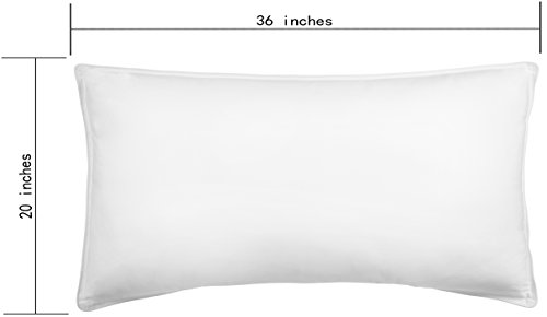 AmazonBasics Down Alternative Bed Pillows for Stomach and Back Sleepers, Set of 2, Soft Density, King AmazonBasics Down Alternative Bed Pillows for Stomach and Back Sleepers, Set of 2, Soft Density, King