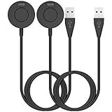 RuenTech Replacement Charger for Fenix 5/5 Plus Fenix 5S / 5S Plus Fenix 5X / 5X Plus Charging Dock Cradle 3.3ft Charging Cable Charging Stand (2-Pack)