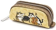 Amazon マンハッタナーズ Manhattaner S キーケース コインケース 6 猫演奏家 Manhattaners マンハッタナーズ シューズ バッグ