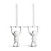 Umbra Buddy Over The Door Double Hook- Over The Door Double Hook, Decorative, Increases Storage, Storage for Coats, Hats, Scarves, Towels and More, Matte White Finish
