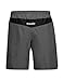 HAMSWAN Men's Loose-Fit Padded Breathable Bike Shorts for Cycling, Large, Gray