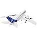 ASfairy-Toy WLtoys A120-A380 2.4GHz 510mm Wingspan 3CH RC Airplane RTF Glider 360° Flip Six Axis Gyroscope Powerful Motor EPP Material Simulation Remote Control Airplane for Kids 14+ Years Old