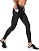 Lavento Men's Compression Pants Running Tights Leggings with Phone Pockets