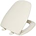 BEMIS 1240200 036 Eljer Emblem Plastic Toilet Seat, ROUND, Natural