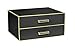 Semikolon 2-Drawer Secretary Box, Black (3250007)
