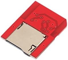 Zehui Trade SD2Vita Version 3.0 For PSVita Game Card to Micro SD Card Adapter for PS Vita 1000 2000 (red)