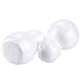 Craft Foam - 12-Pack Snowman Shaped Foam Ball for DIY Crafts Project, Kids Art Class, White Polystyrene Foam, 2.25 x 3.2 x 2.25 Inches