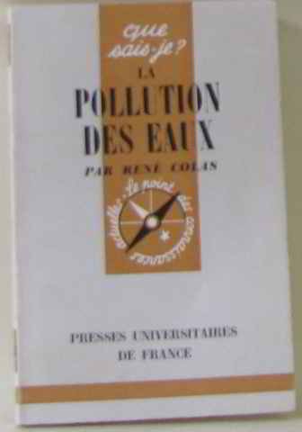 La pollution des eaux by (Paperback)